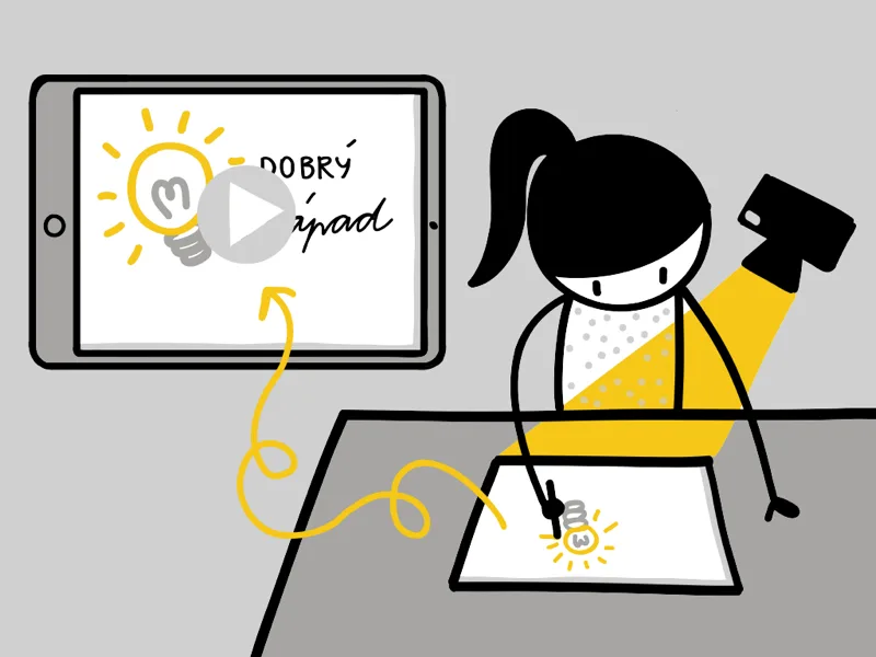 Ilustrace služby Video / One pager